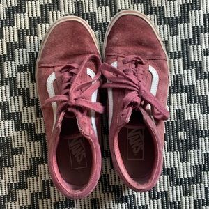 Maroon vans